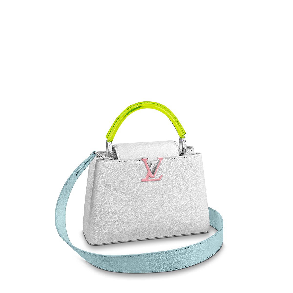 LV_Capucines BB_snow_in Taurillon leather and plexiglass