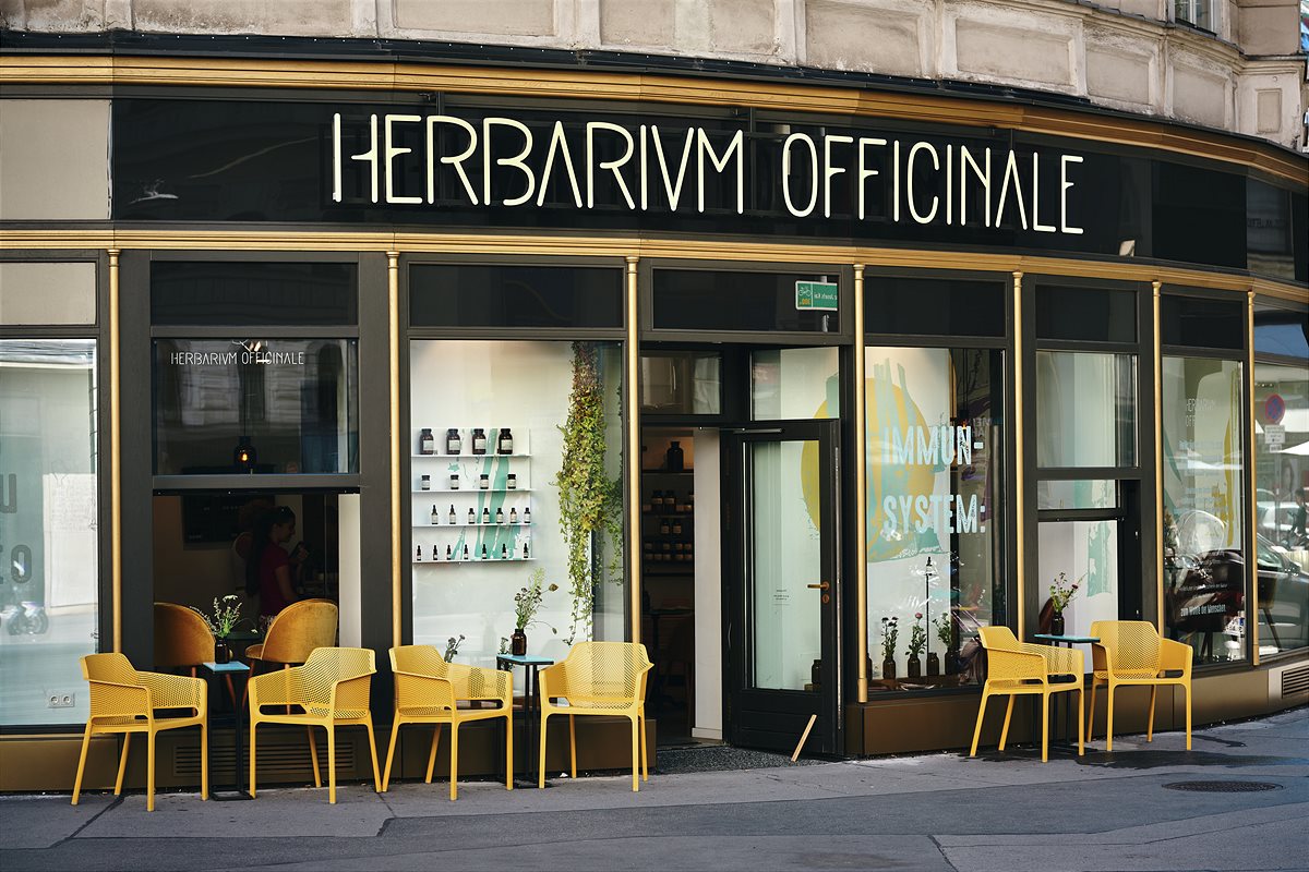 Herbarium Officinale Store Front am Hohen Markt 5