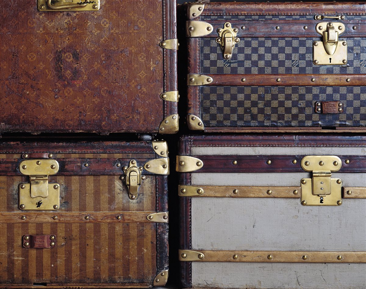Historic canvases of Louis Vuitton