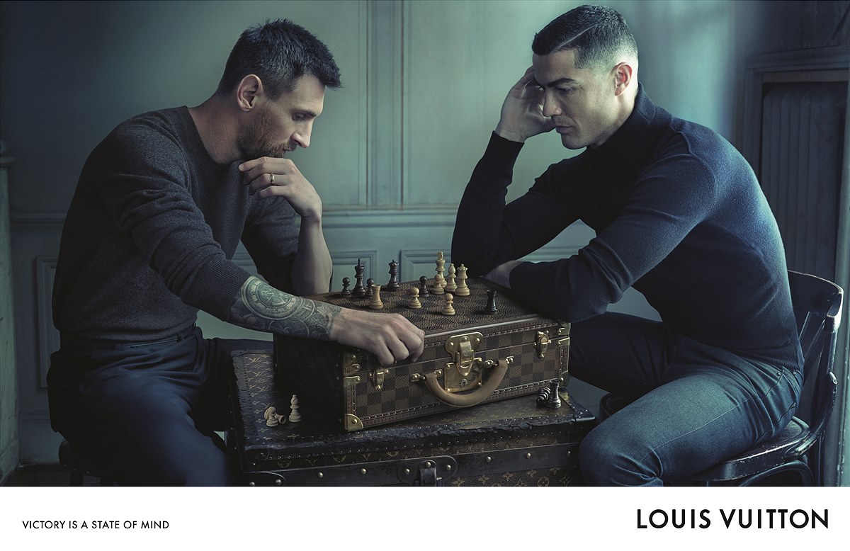 LV_New Louis Vuitton brand campaign stars Lionel Messi and Cristiano Ronaldo (1)
