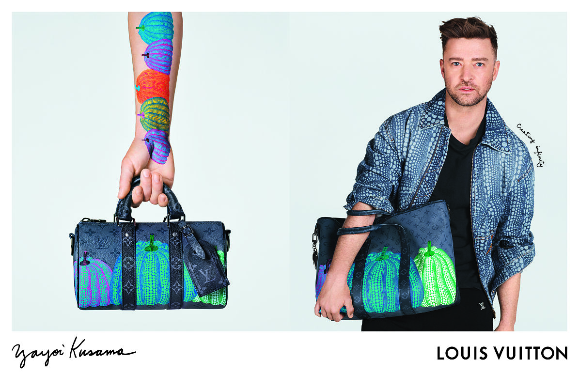 Louis Vuitton x Yayoi Kusama_Drop 2_Campaign - Justin Timberlake (1)