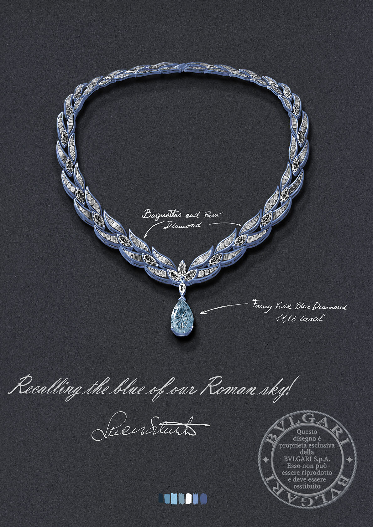 Bulgari_High Jewellery Collier_Bulgari Laguna Blu Diamond