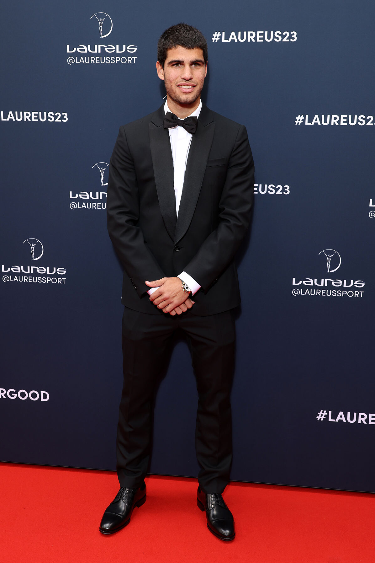 LV_Carlos Alcaraz wears Louis Vuitton to the 2023 Laureus World Sport Awards
