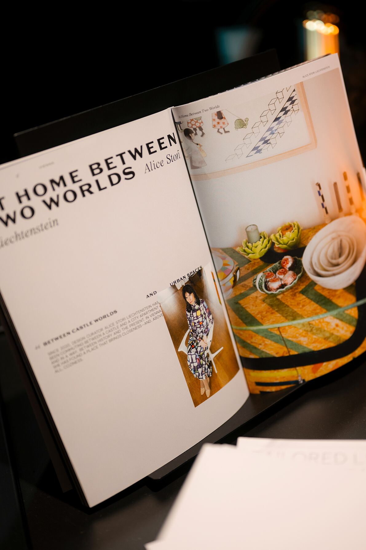 150 Einblick in das Lights of Vienna Magazin, © Matthias Nemmert, Lights of Vienna