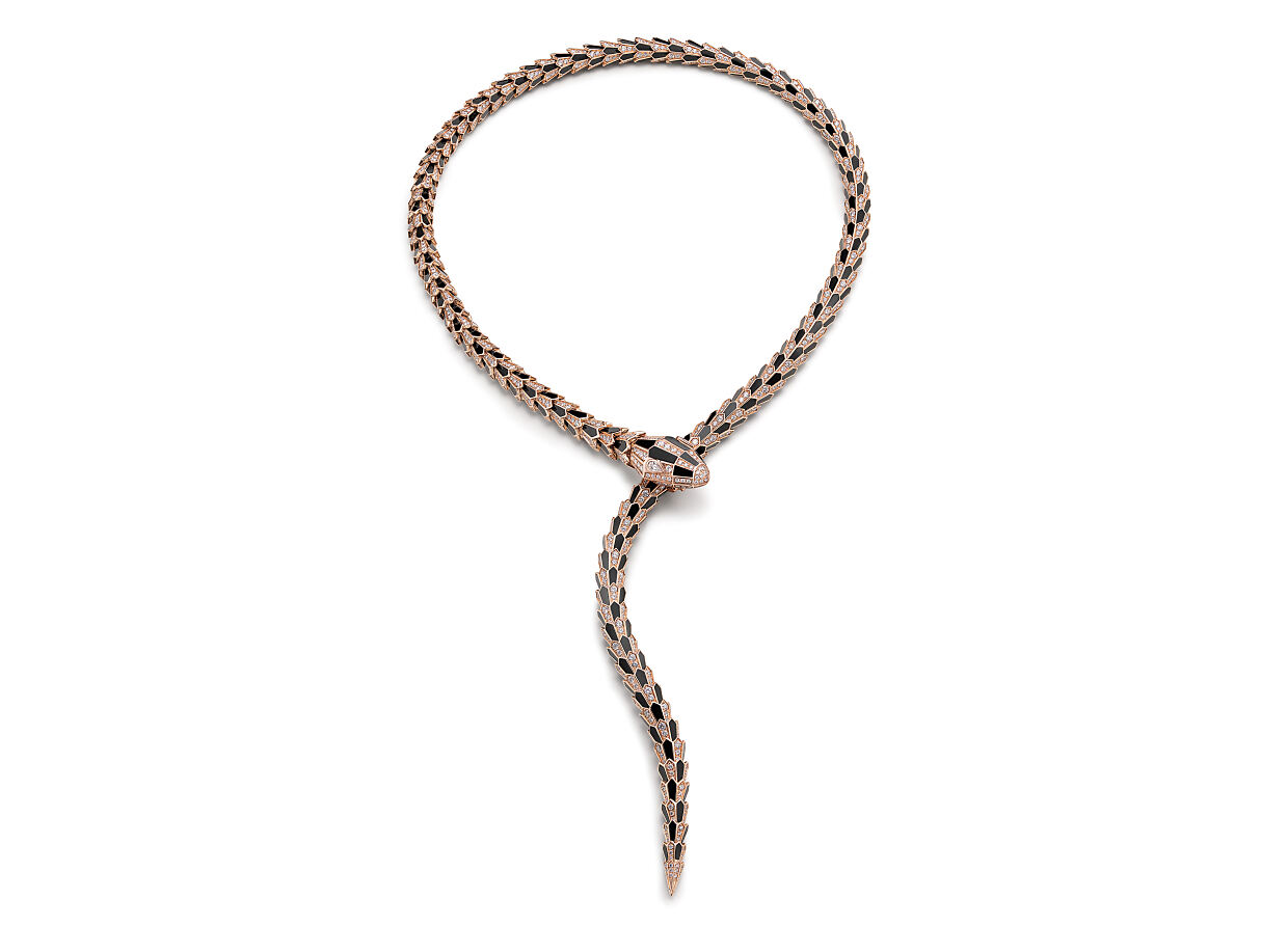 High Jewelry Serpenti necklace 