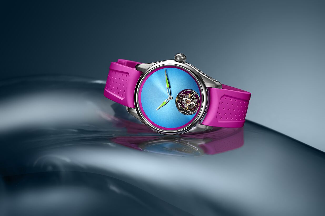 Bucherer Exclusive H. Moser & Cie. Pioneer Tourbillon Miami-Mood6_Imagebild_(c) Bucherer