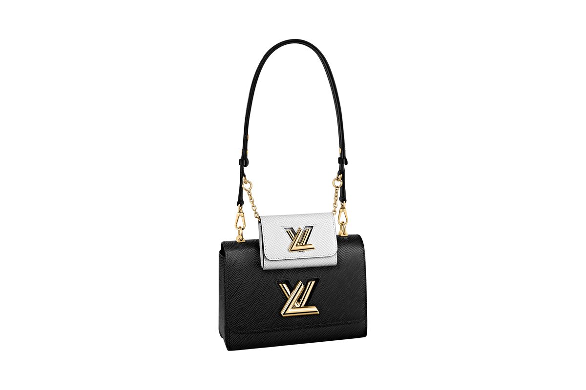 LV_Black and white Twist & Twisty bag in grained cow leather_3.100 EUR