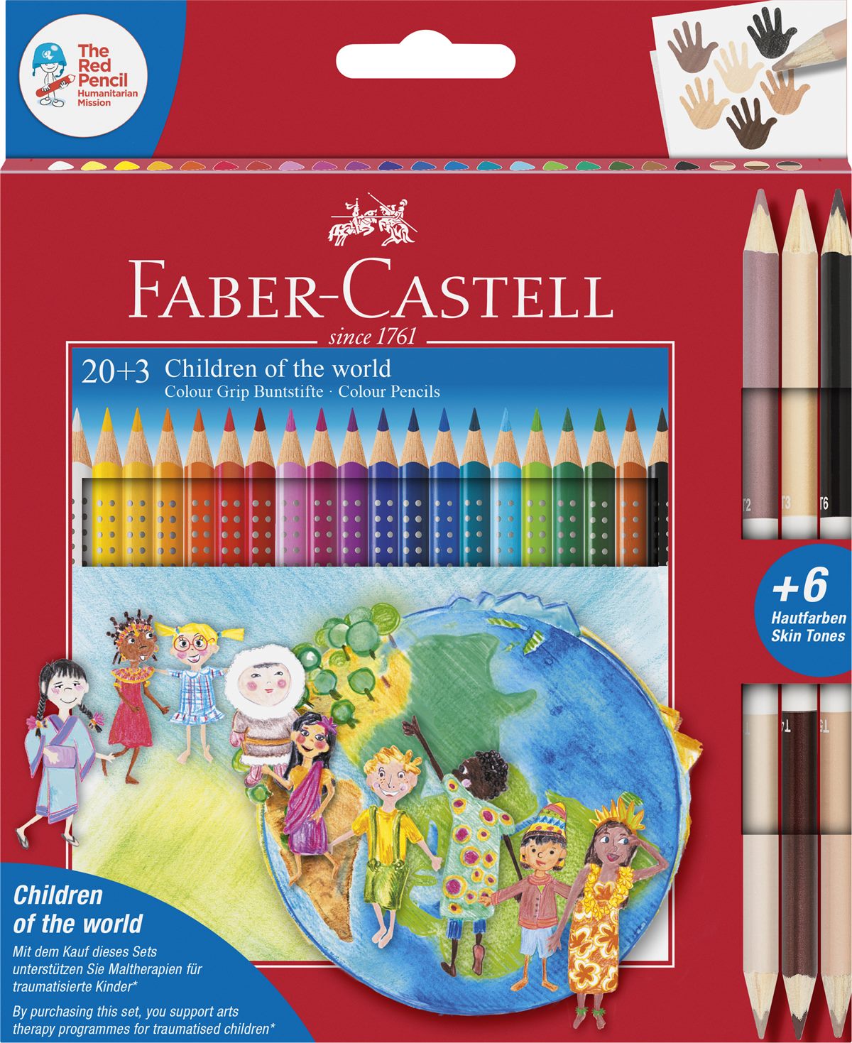 Faber-Castell_Children of the world Buntstiftset 20+3_20 EUR