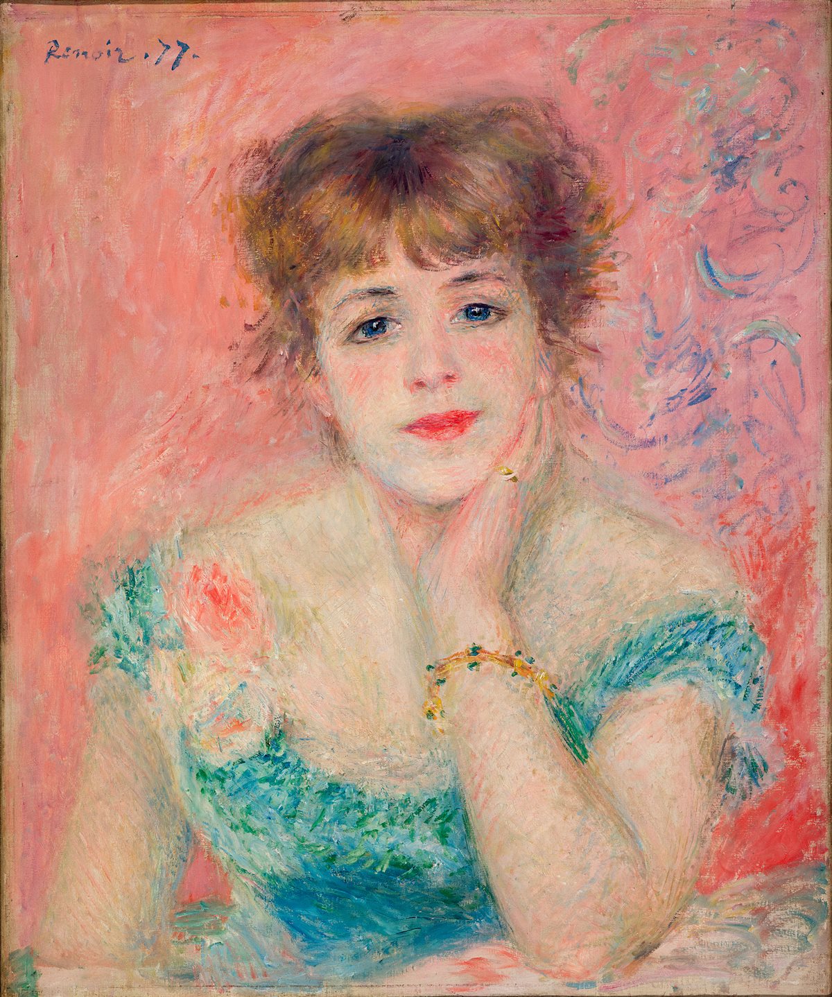 LV Fondation_The Morozov Collection_Auguste_Renoir_Portrait_de_Jeanne_Samary_ou_La_Reverie_Paris_1877