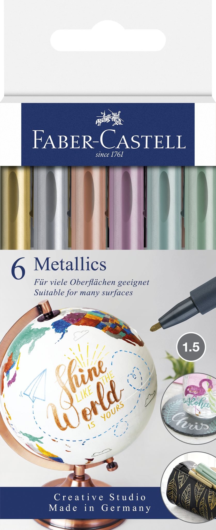 Faber-Castell_Metallics markers_EUR 1,80 per Stück