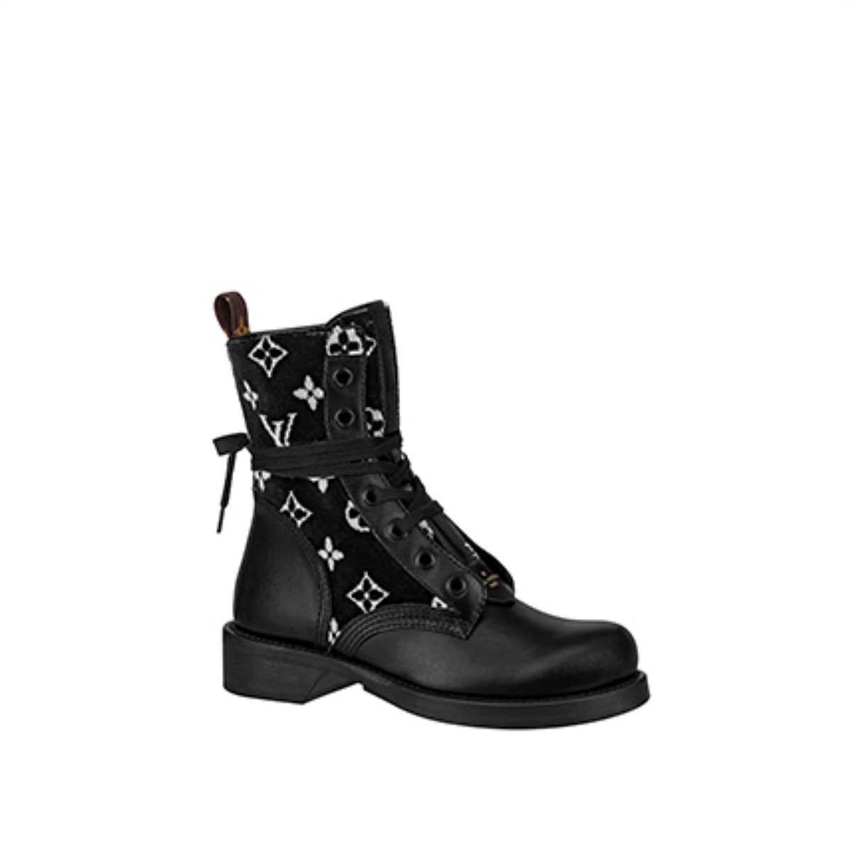 LV_FW 2021_Metropolis boots in velvet and calfskin leather