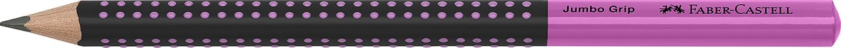 Faber-Castell_Graphite Bleistift Jumbo Grip Two Tone schwarz_pink_EUR 1,75
