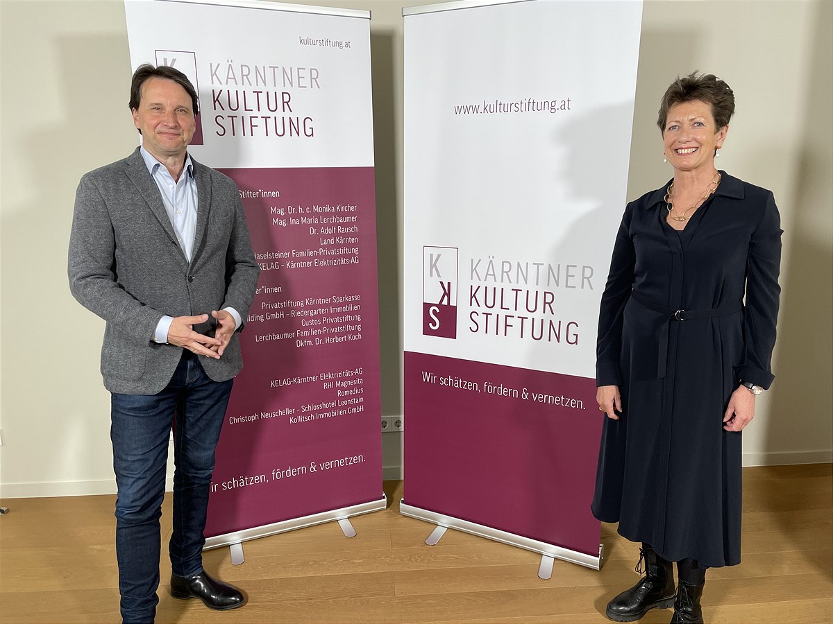 Kärntner Kulturstiftung_Martin Traxl und Monika Kircher_(c) KKS