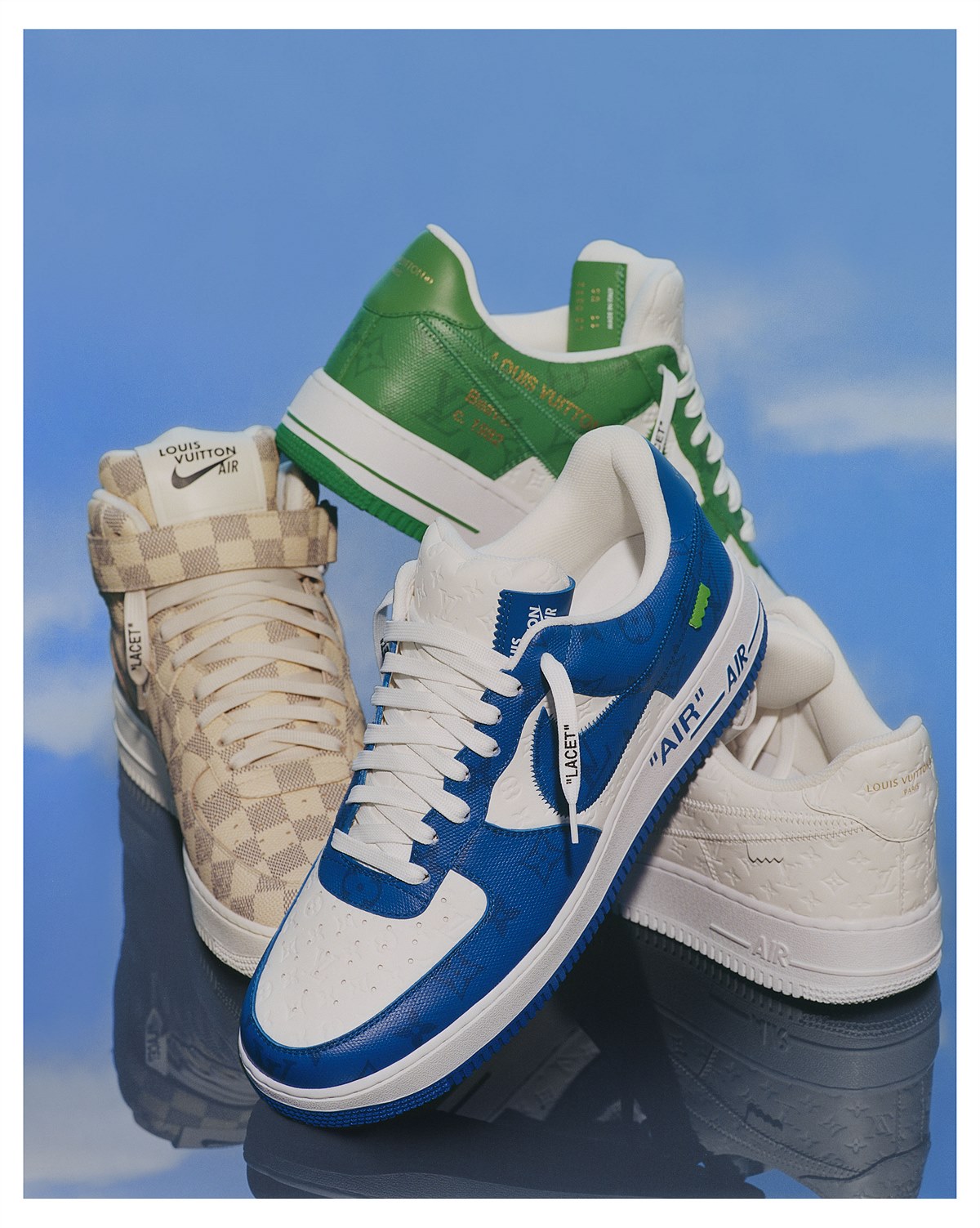 Louis Vuitton & Nike Air Force 1 by Virgil Abloh Brooklyn Exhibition_LIFESTYLE