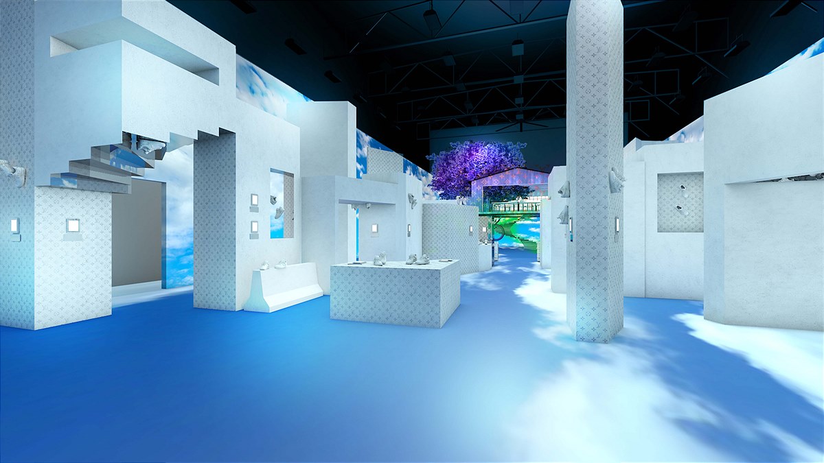 Louis Vuitton & Nike Air Force 1 by Virgil Abloh Brooklyn Exhibition_EXHIBITION (4)