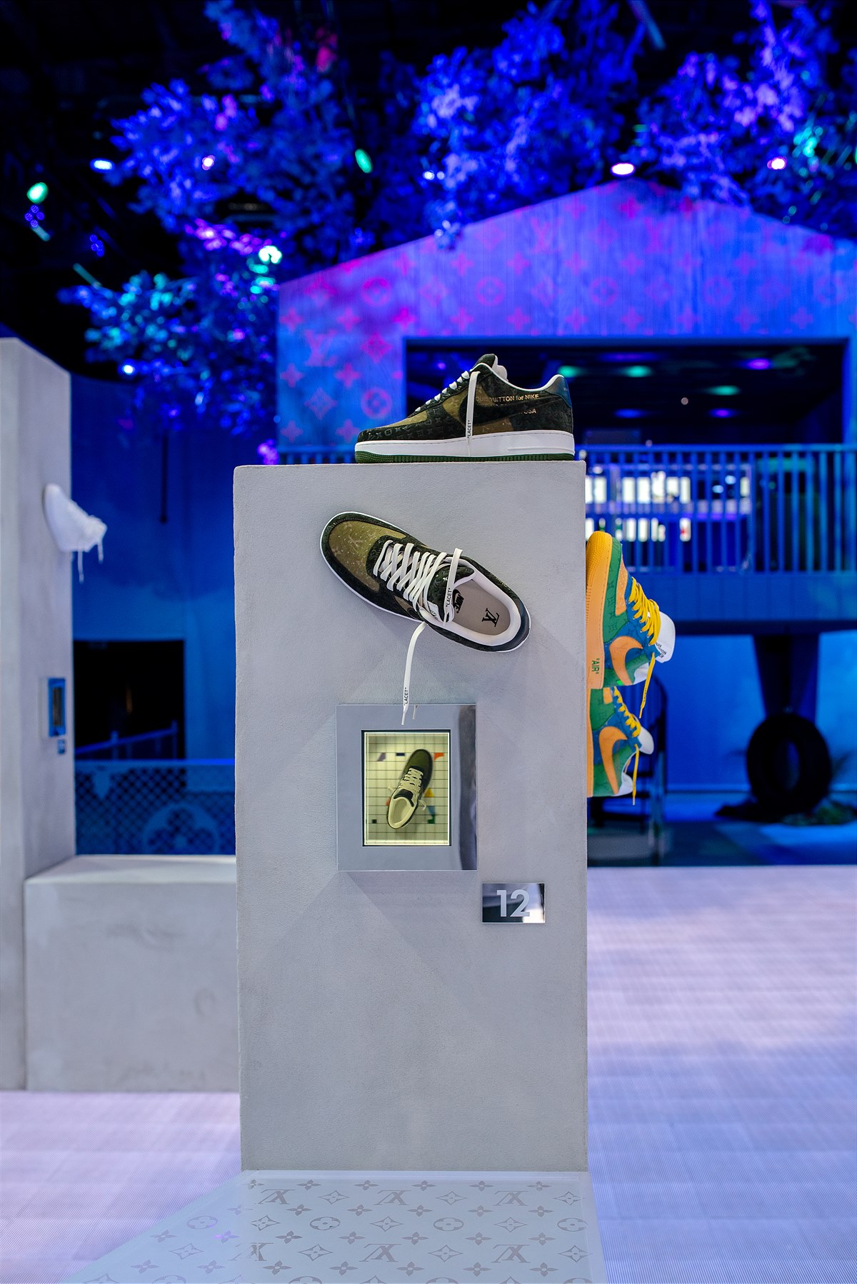 Louis Vuitton & Nike Air Force 1 by Virgil Abloh Exhibition (5)