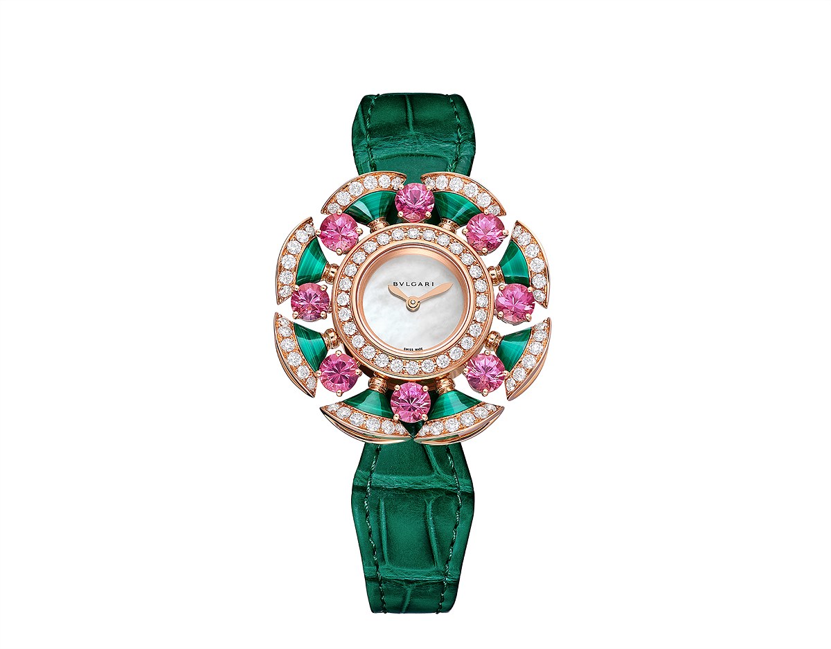 BVLGARI 2022_DIVAS DREAM MALACHITE & PINK TOURMALINE_103636_001