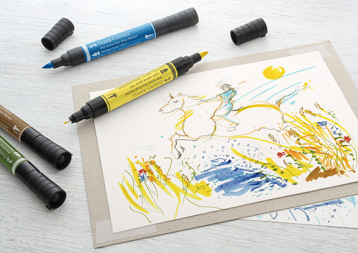 Faber-Castell_Pitt Artist Pen Dual Marker India ink_Sujet (2)