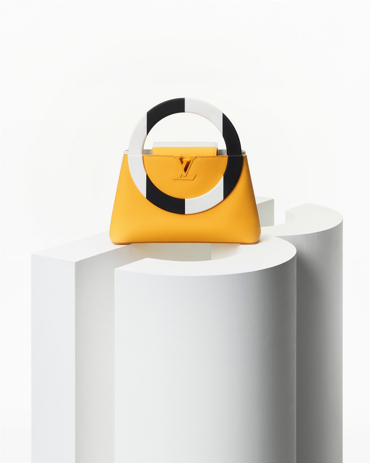 Louis Vuitton Artycapucines 2022_Chapter 4_Still life_Daniel Buren_Yellow