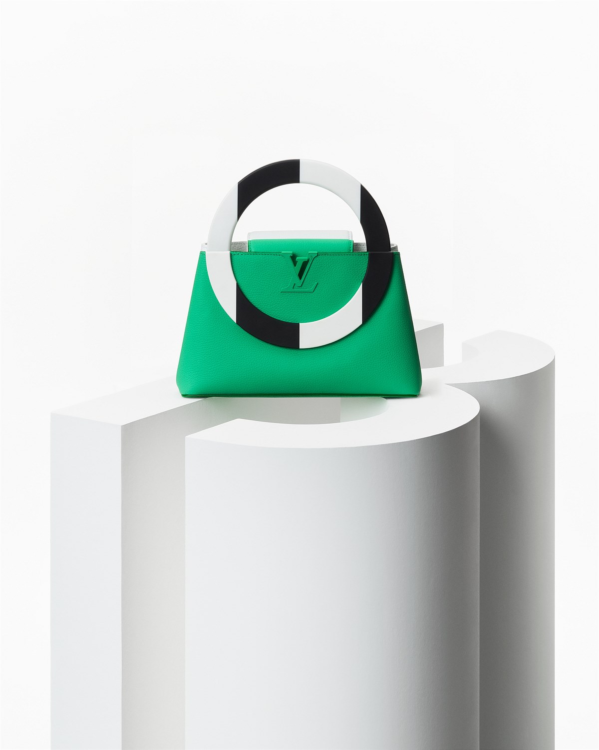 Louis Vuitton Artycapucines 2022_Chapter 4_Still life_Daniel Buren_Green