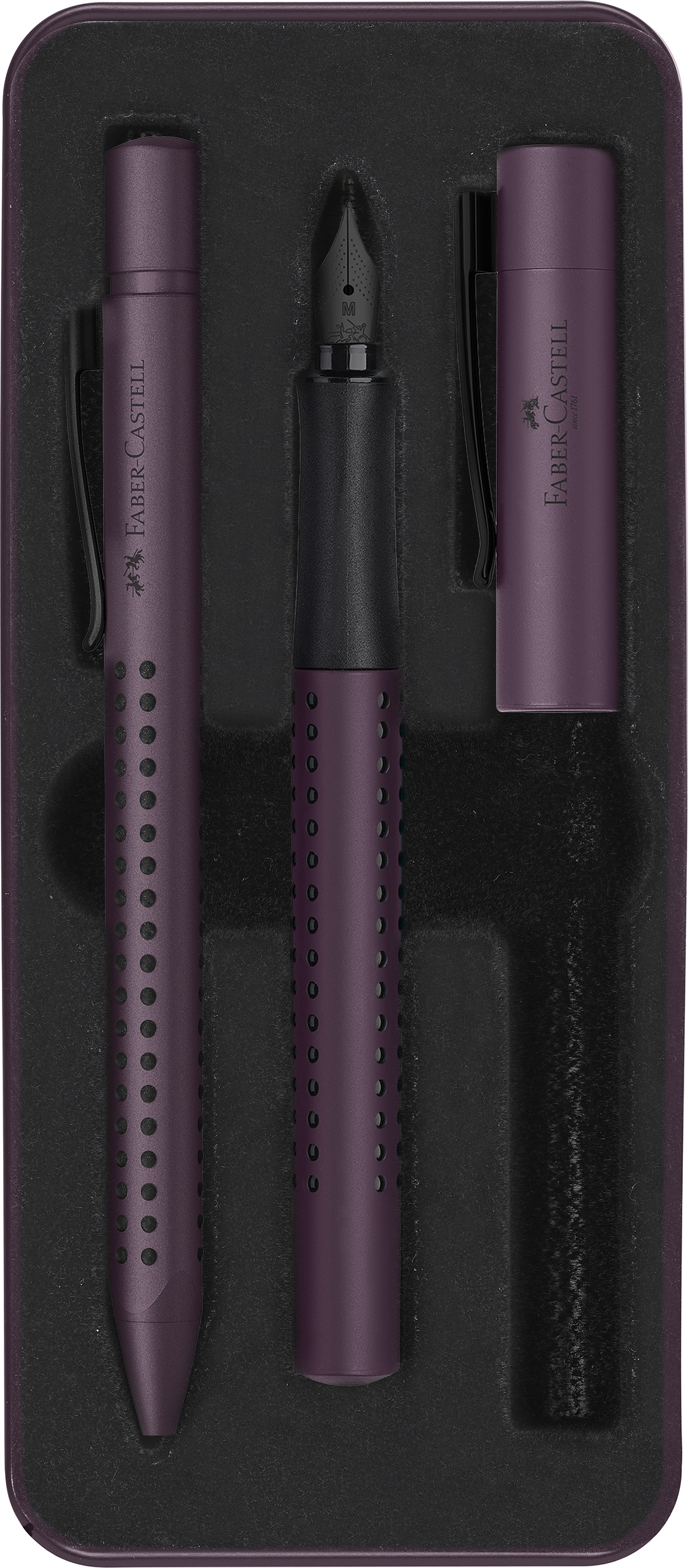 Faber-Castell_Set Grip Edition berry_geöffnet_EUR 35,00