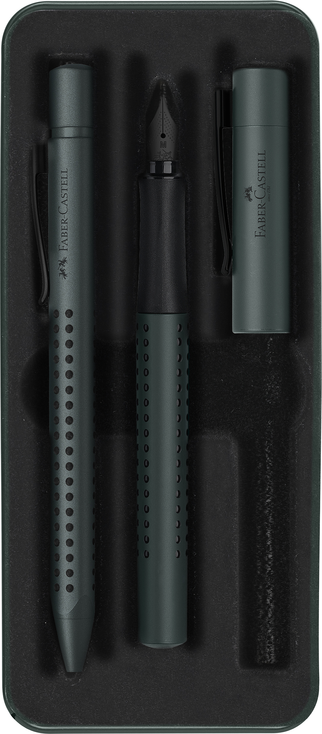 Faber-Castell_Set Grip Edition mistletoe_geöffnet_EUR 35,00