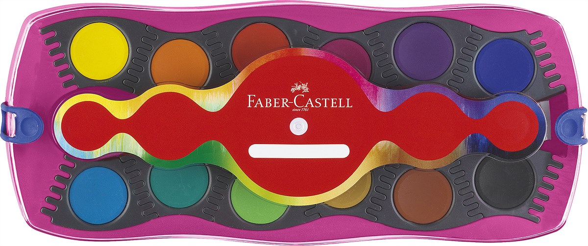 Faber-Castell_Connector paint box 12 colours unicorn_EUR 13,00