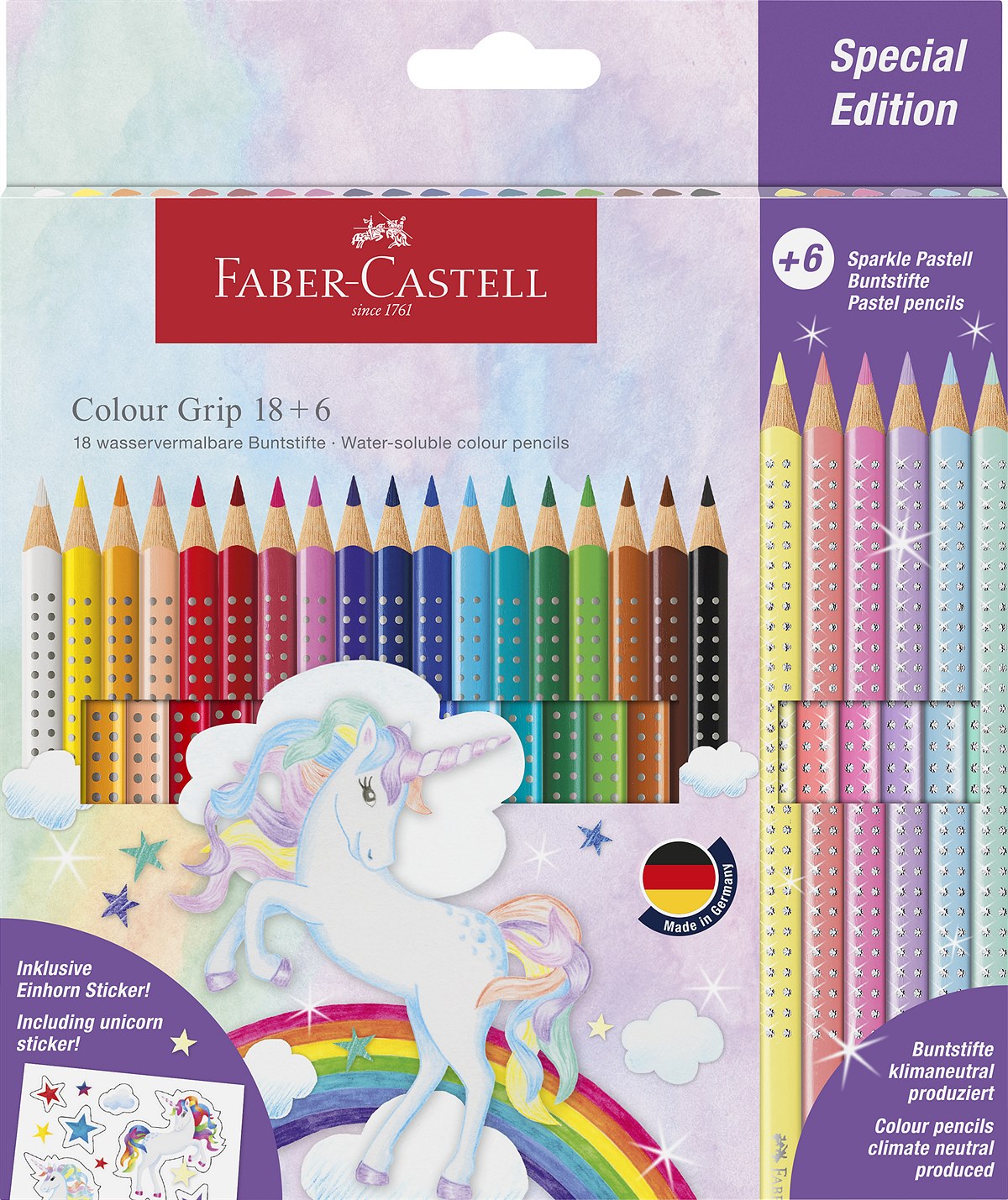 Faber-Castell_CP Colour Grip unicorn18+6_EUR 20,00