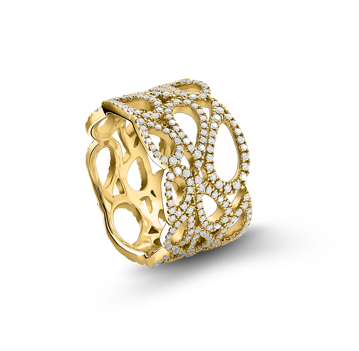 Bucherer Fine Jewellery_Joy of Spring_Ring Lacrima_18K yellow gold_6650€_2