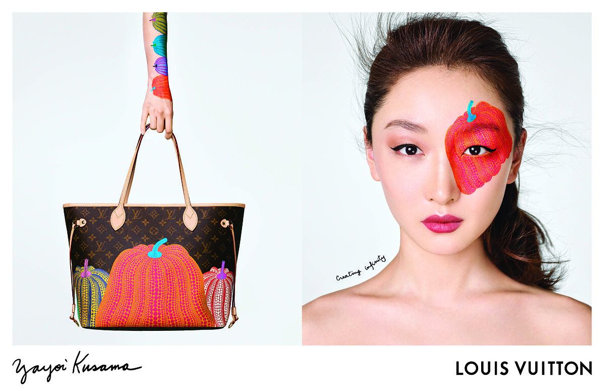 Louis Vuitton x Yayoi Kusama_Drop 2_Campaign - Zhou Dongyu (2)