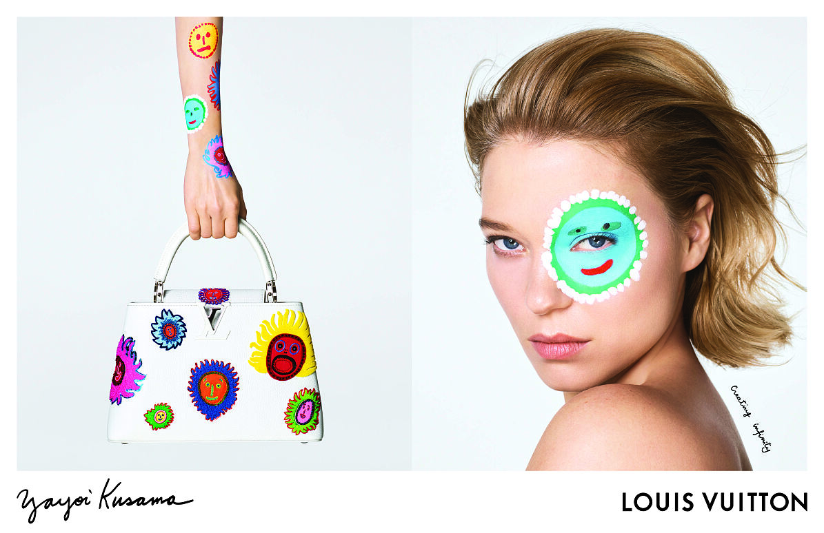 Louis Vuitton x Yayoi Kusama_Drop 2_Campaign - Lea Seydoux (2)