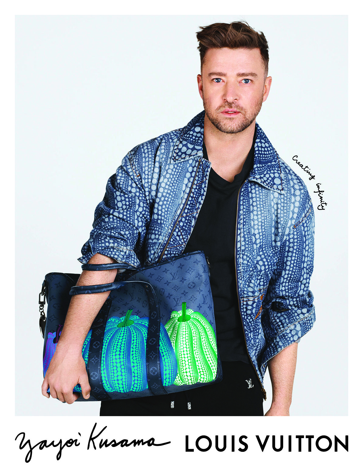 Louis Vuitton x Yayoi Kusama_Drop 2_Campaign - Justin Timberlake (2)
