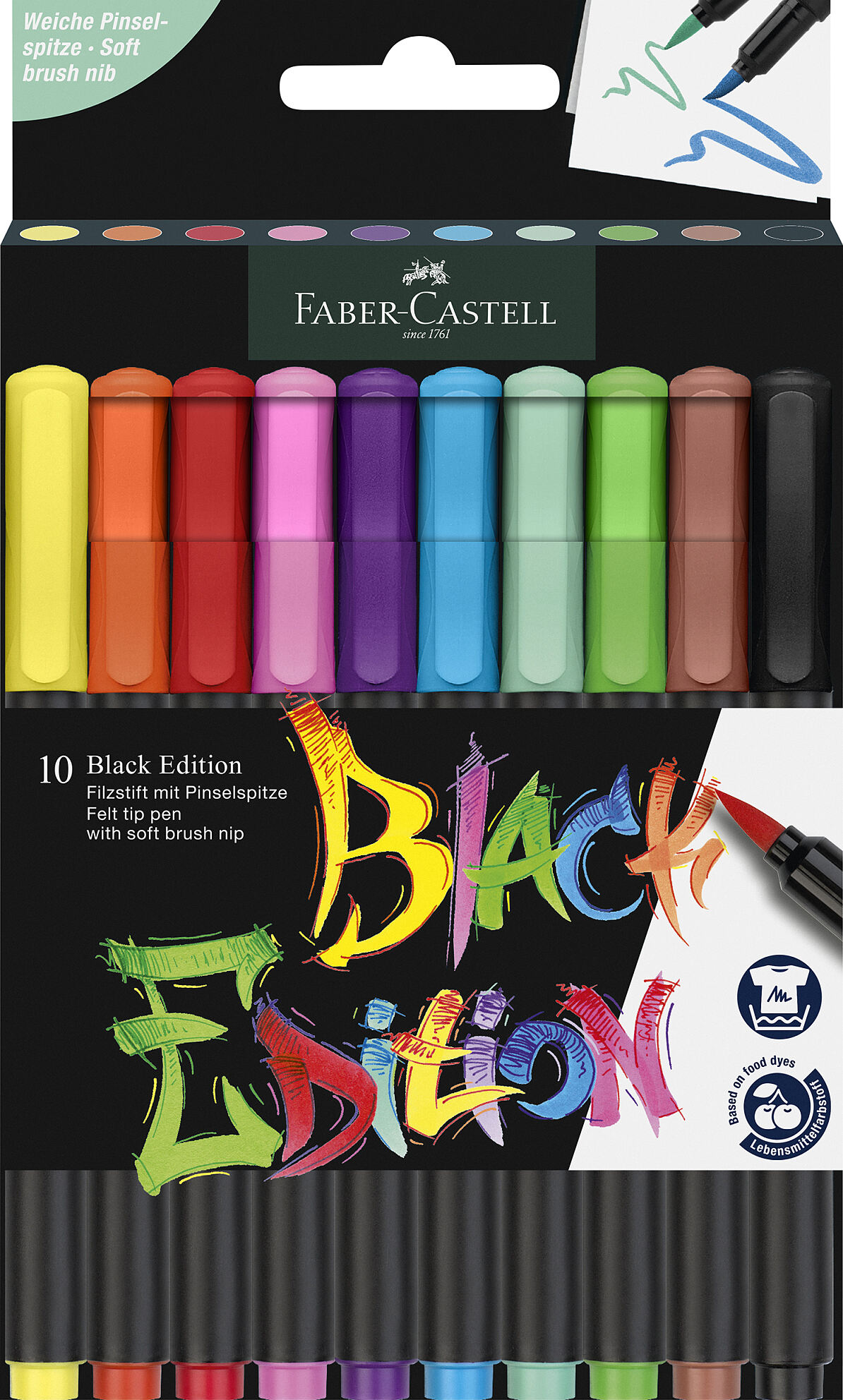 Faber-Castell_Brush pen Black Edition, cardboard box of 10_EUR 9,50 (1)