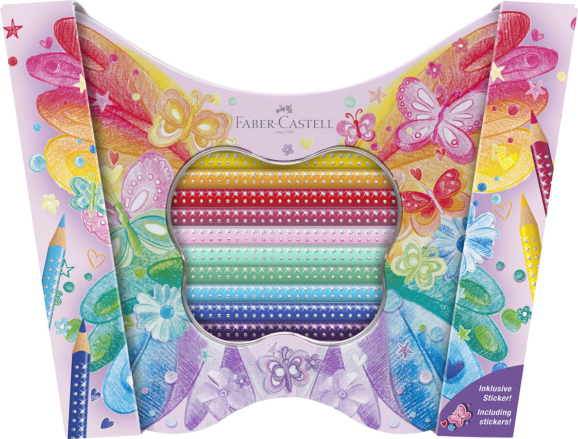Faber-Castell_Sparkle Buntstifte_Schmetterling-Etui_EUR 26,00 (1)