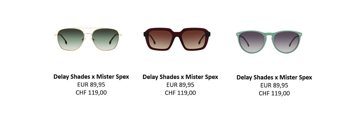 Mister Spex_Delay Shades x Mister Spex_Collage