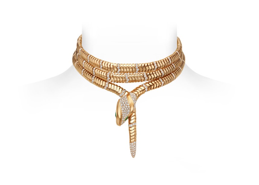 Bvlgari_High Jewellery Serpenti Collier in Roségold_273841