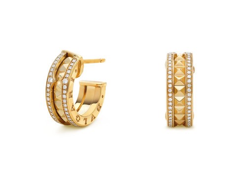 Bvlgari_B.zero1 Ohrringe Gelbgold mit Diamant-Pavé_357918