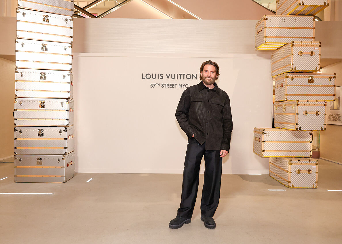 Promis bei der Eröffnung des neuen Louis Vuitton Store in NYC