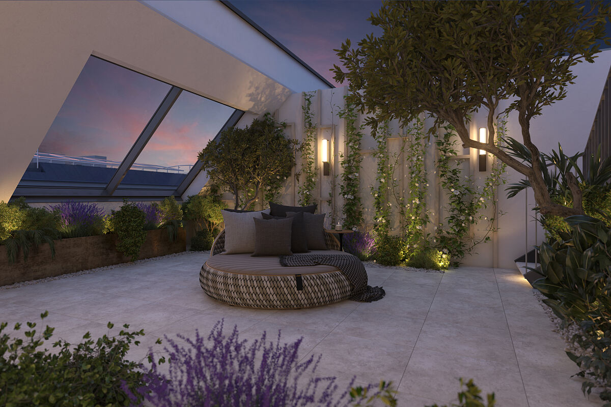 Sky Garden Evening (c) Brisen Group