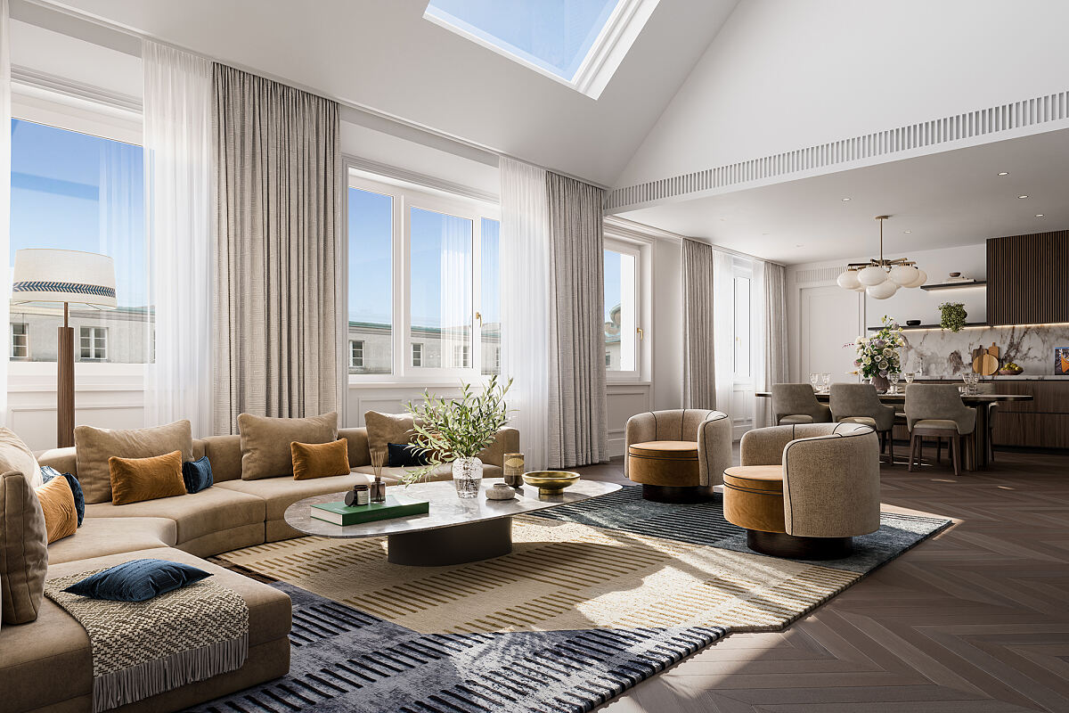 Top 14 Living Room (c) Brisen Group